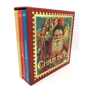A Little Box of Christmas Mini Book Box Set Santas Angels Snowmen Welcome Books